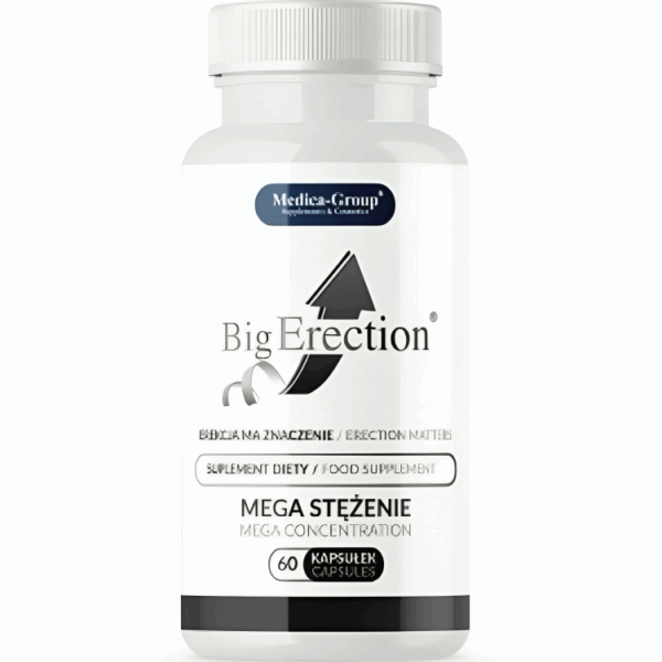 MEDICA GROUP - BIG ERECTION POTENCIADOR HOMBRE 60 CÁPSULAS