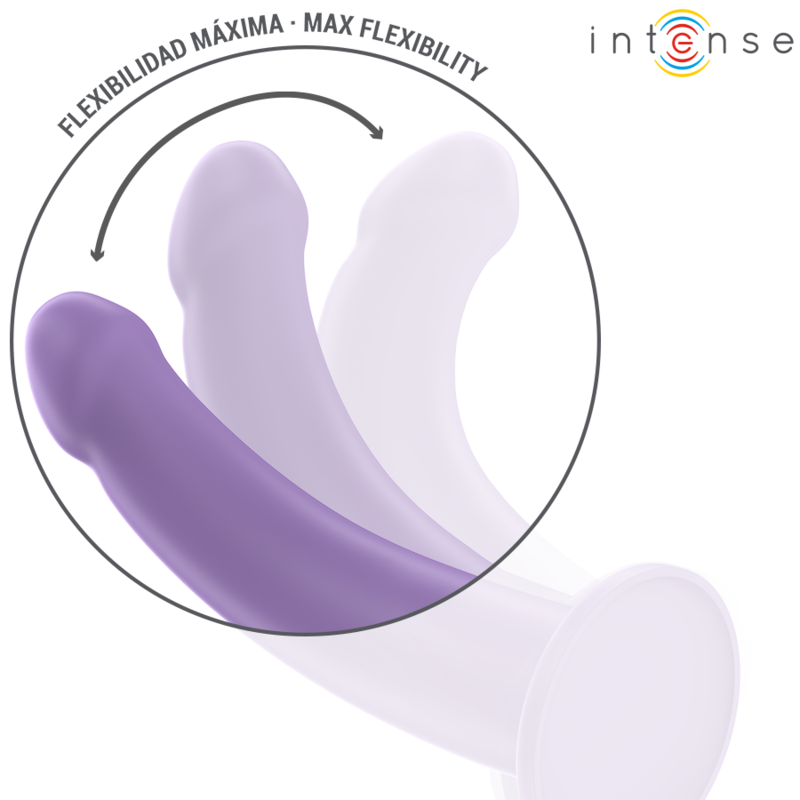 INTENSE - EDDIE VIBRADOR 17,5 CM 10 VIBRACIONES MORADO CONTROL REMOTO - Imagen 6