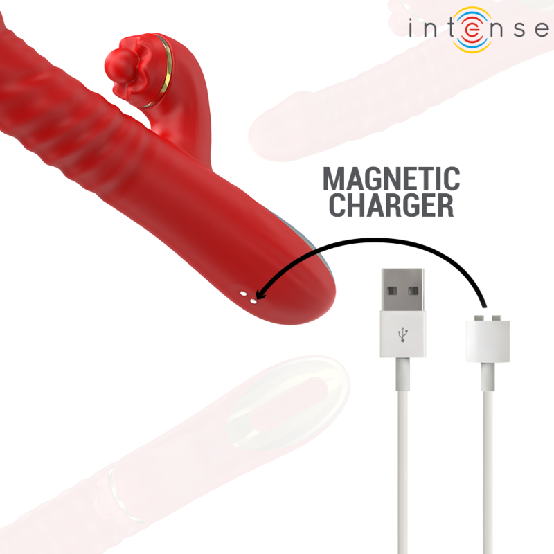 INTENSE - THALIA VIBRACIÓN & EMPUJE & ESTIMULACIÓN ROJO - Imagen 8