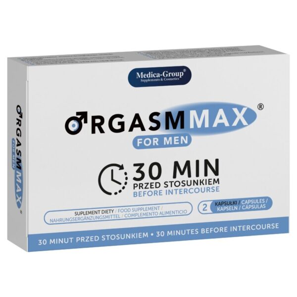 MEDICA GROUP - ORGASM MAX CÁPSULAS PARA HOMBRE 2 UDS