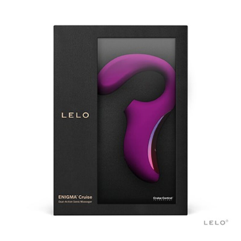 LELO - ENIGMA CRUISE MASAJEADOR SONICO DOBLE ESTIMULACION MORADO - Imagen 4