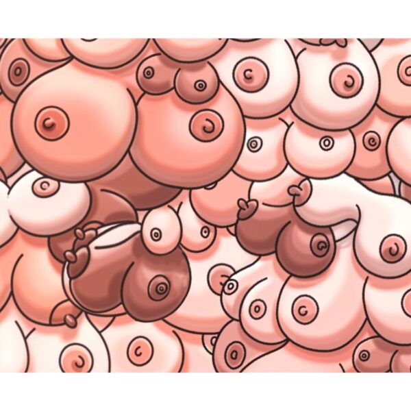 DIABLO PICANTE - ALFOMBRILLA RATÓN COLOR TETAS