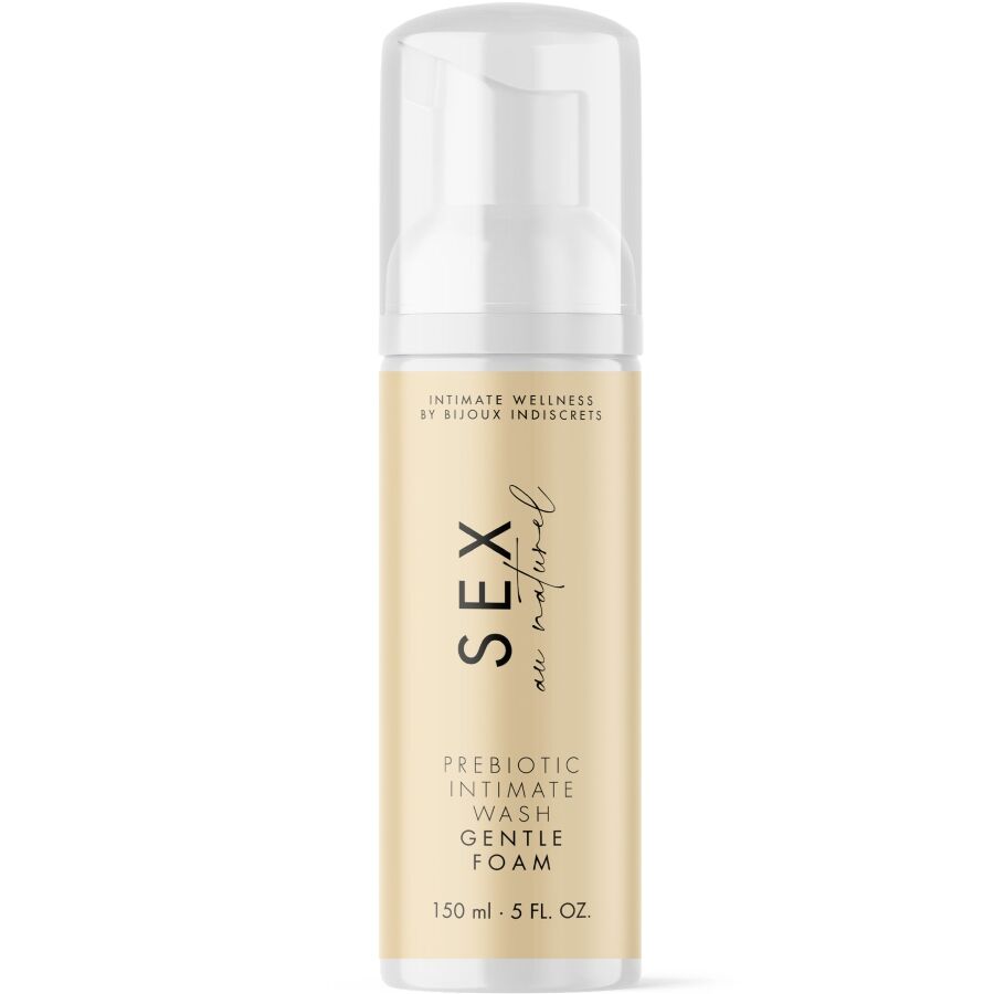 BIJOUX INDISCRETS - SEX AU NATUREL GEL ÍNTIMO PREBIÓTICO CON ESPUMA 150 ML - Imagen 3