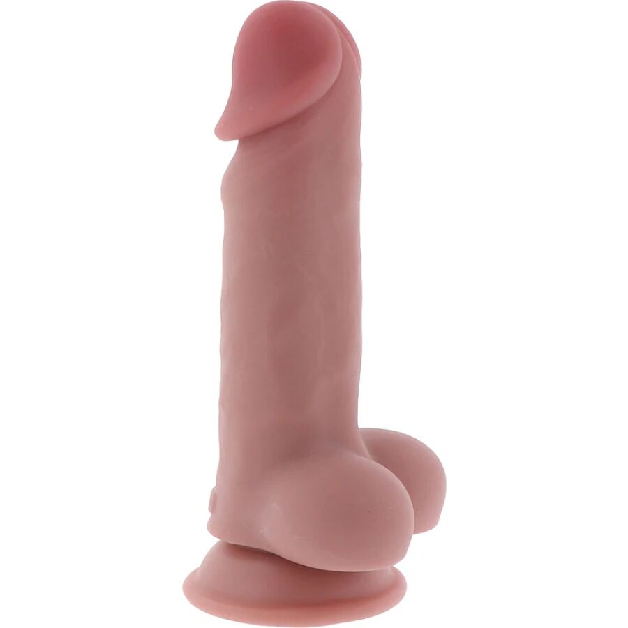 GET REAL - PENE REALÍSTICO DELUXE CON TESTÍCULOS EXTRA GRUESO 17 CM - Imagen 3