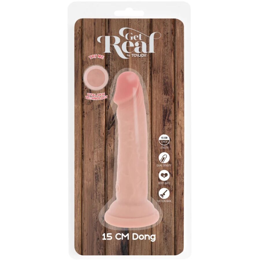 GET REAL - PENE REALÍSTICO DELUXE 15 CM - Imagen 6
