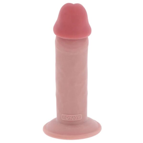 GET REAL - DILDO DELUXE DONG GRUESO DE DOBLE DENSIDAD TPE 18 CM