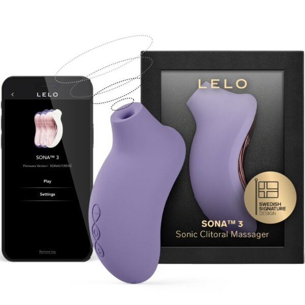 LELO - SONA 3 MASAJEADOR SÓNICO DE CLÍTORIS MORADO - VIOLETA