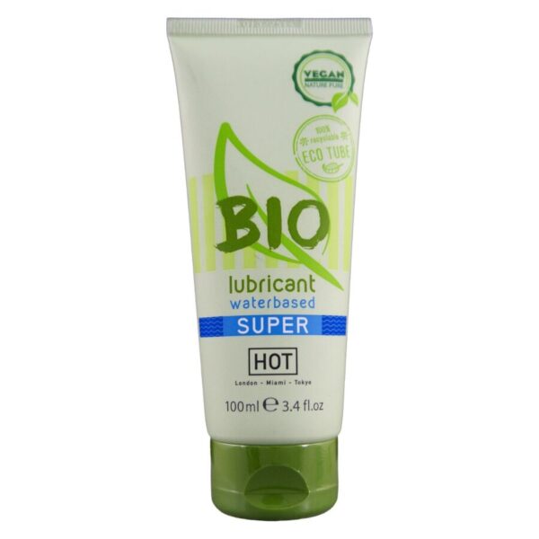 HOT - BIO LUBRICANT LUBRICANTE BIO BASE AGUA SUPERGLIDE 100 ML