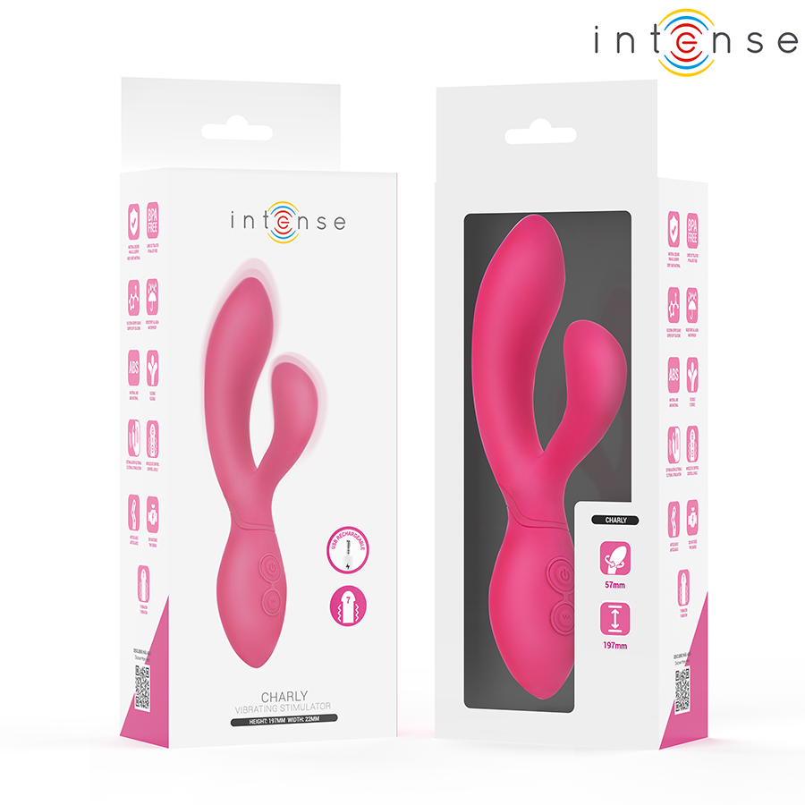 INTENSE - CHARLY ESTIMULADOR VIBRADOR ARTICULABLE - Imagen 6
