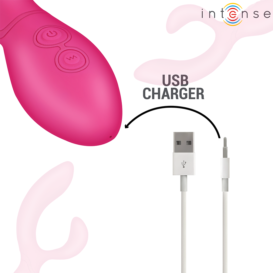 INTENSE - CHARLY ESTIMULADOR VIBRADOR ARTICULABLE - Imagen 8
