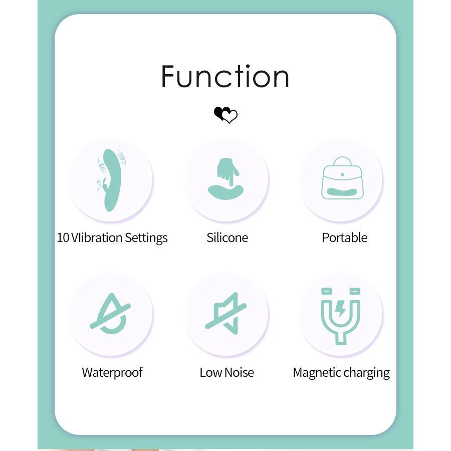 PRETTY LOVE- DJ STICK VIBRADOR PUNTO G TURQUESA - Imagen 10