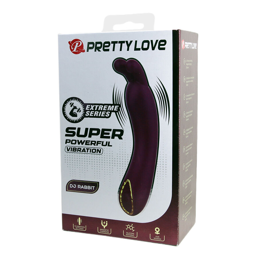 PRETTY LOVE - DJ RABBIT VIBRADOR PUNTO G MORADO - Imagen 11