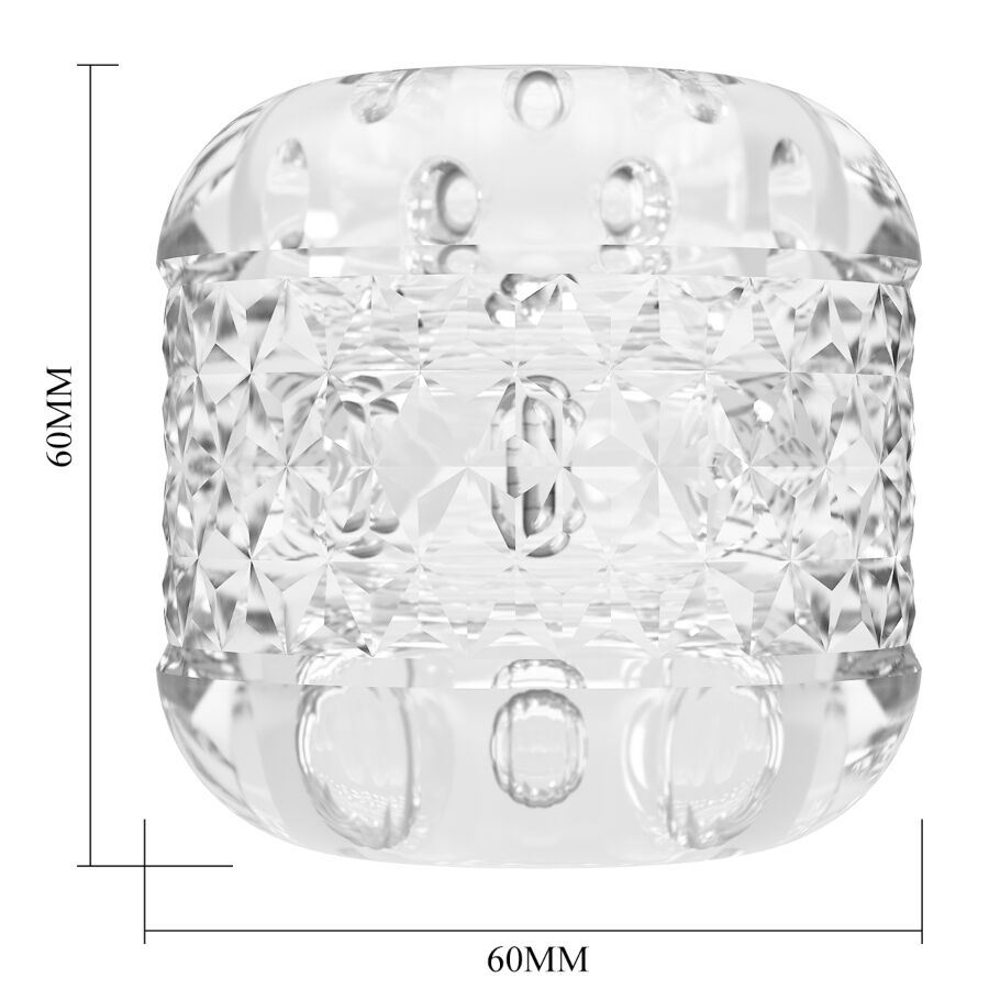 PRETTY LOVE - CRYSTLE MASTURBADOR DOBLE ENTRADA - Imagen 8