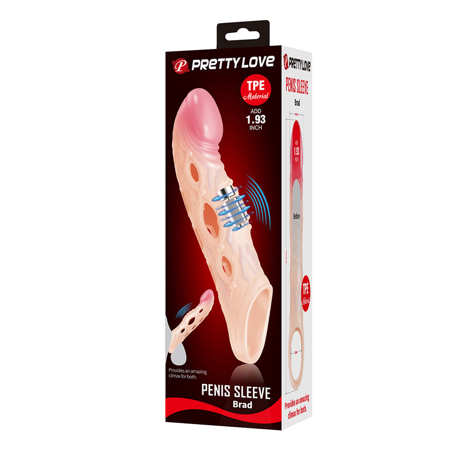 PRETTY LOVE - BRAD FUNDA PARA PENE CON VIBRACIÓN - Imagen 10