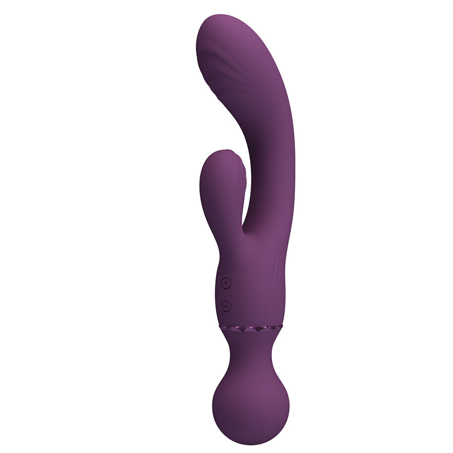 PRETTY LOVE - ALL ROUNDER VIBRADOR PUNTO G MORADO - Imagen 3