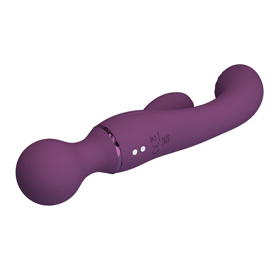PRETTY LOVE - ALL ROUNDER VIBRADOR PUNTO G MORADO - Imagen 4