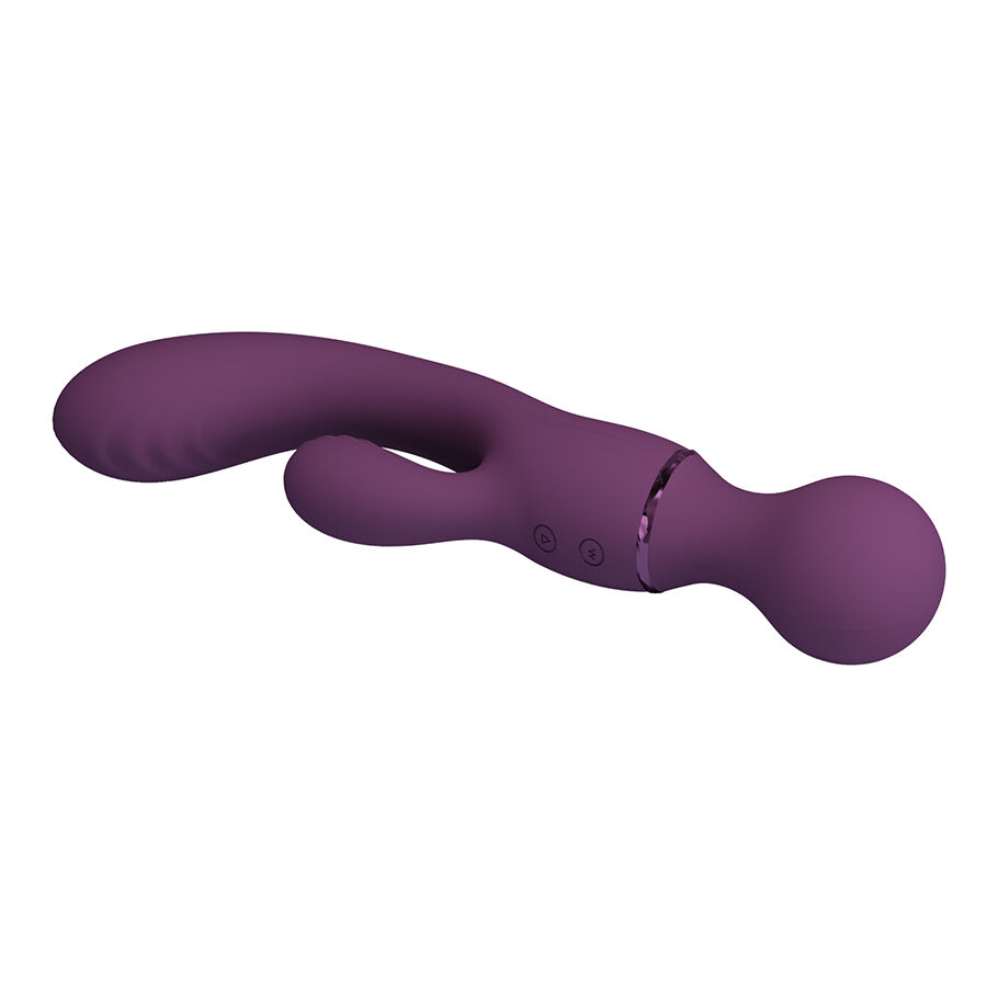 PRETTY LOVE - ALL ROUNDER VIBRADOR PUNTO G MORADO - Imagen 6