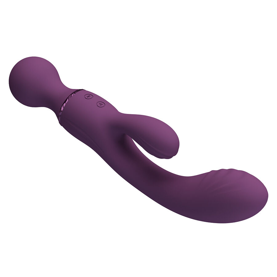 PRETTY LOVE - ALL ROUNDER VIBRADOR PUNTO G MORADO - Imagen 7
