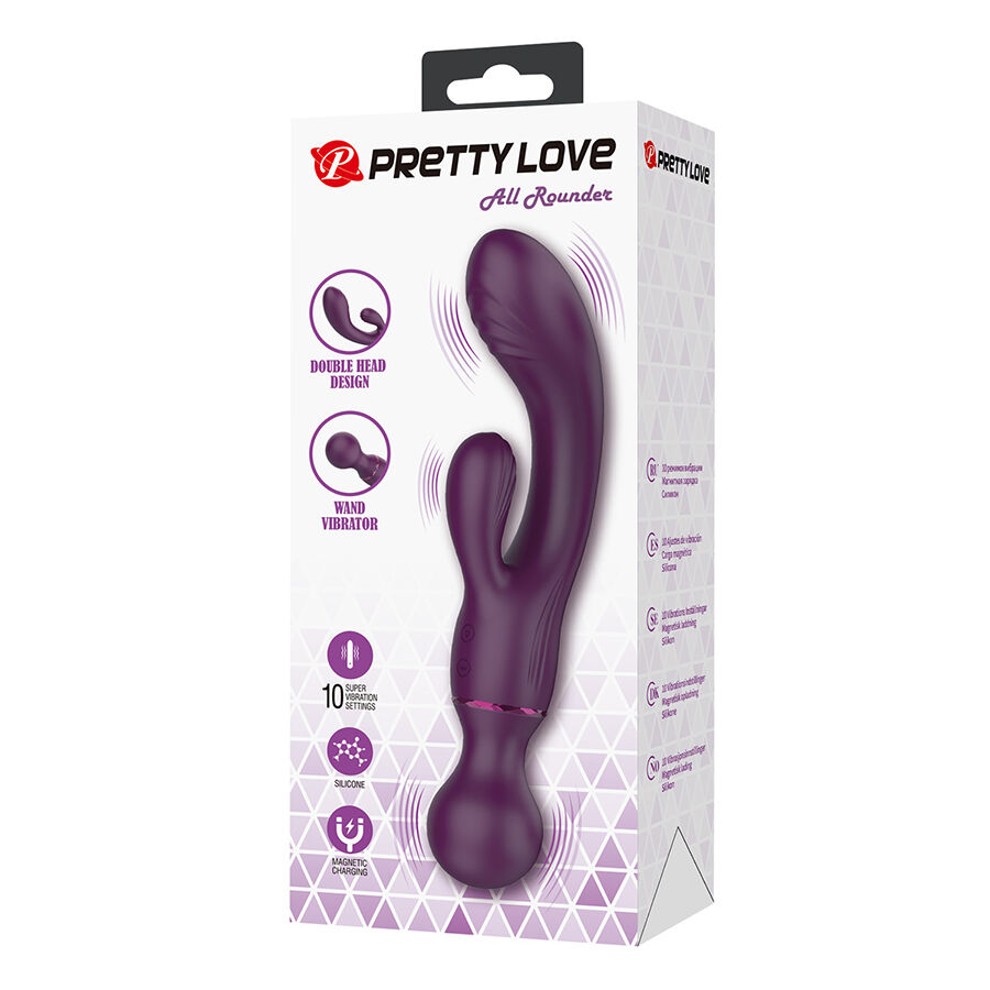 PRETTY LOVE - ALL ROUNDER VIBRADOR PUNTO G MORADO - Imagen 11