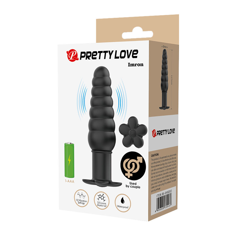 PRETTY LOVE - IMRON PLUG ANAL CON VIBRACIÓN - Imagen 10