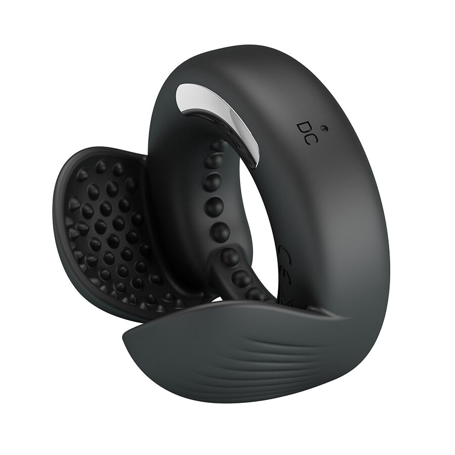 PRETTY LOVE - QUENTIN ANILLO PARA PENE CON ESTIMULADOR TESTICULAR - Imagen 5