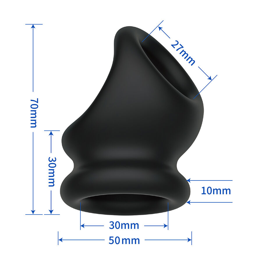 CRAZY BULL - OBERON ANILLO DE SOPORTE PARA PENE Y TESTÍCULOS - Imagen 7