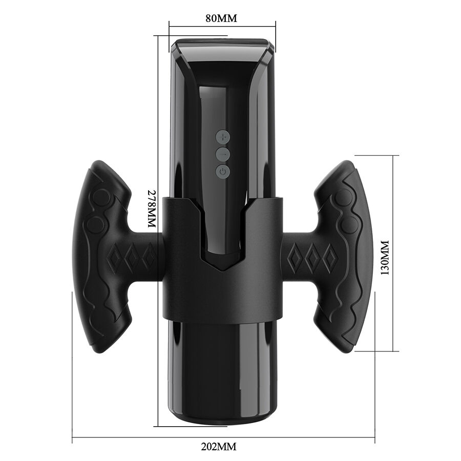 PRETTY LOVE - LARISSA MASTURBADOR SUCCIONADOR CON VIBRACIÓN + SUJECIÓN - Imagen 11