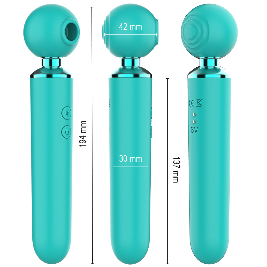 INTENSE - HAMBY ESTIMULADOR MULTIFUNCIÓN CON SUCCIÓN Y VIBRACIÓN - Imagen 7